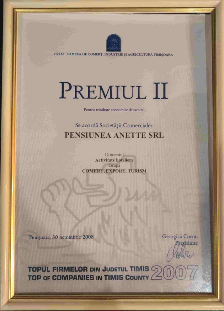 Topul Firmelor 2007 - Premiul 1 Topul Firmelor 2007 - Premiul 1