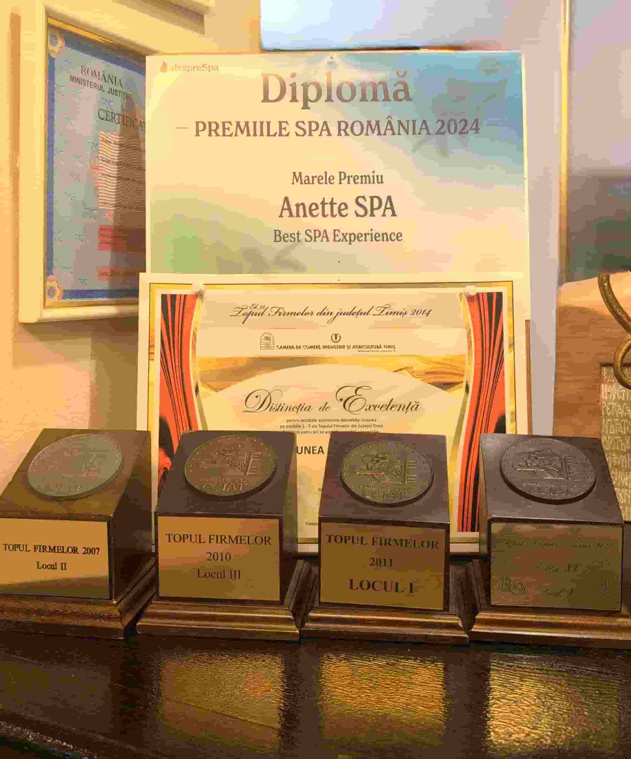 Expo Premii Anette Resort & SPA de la intrare